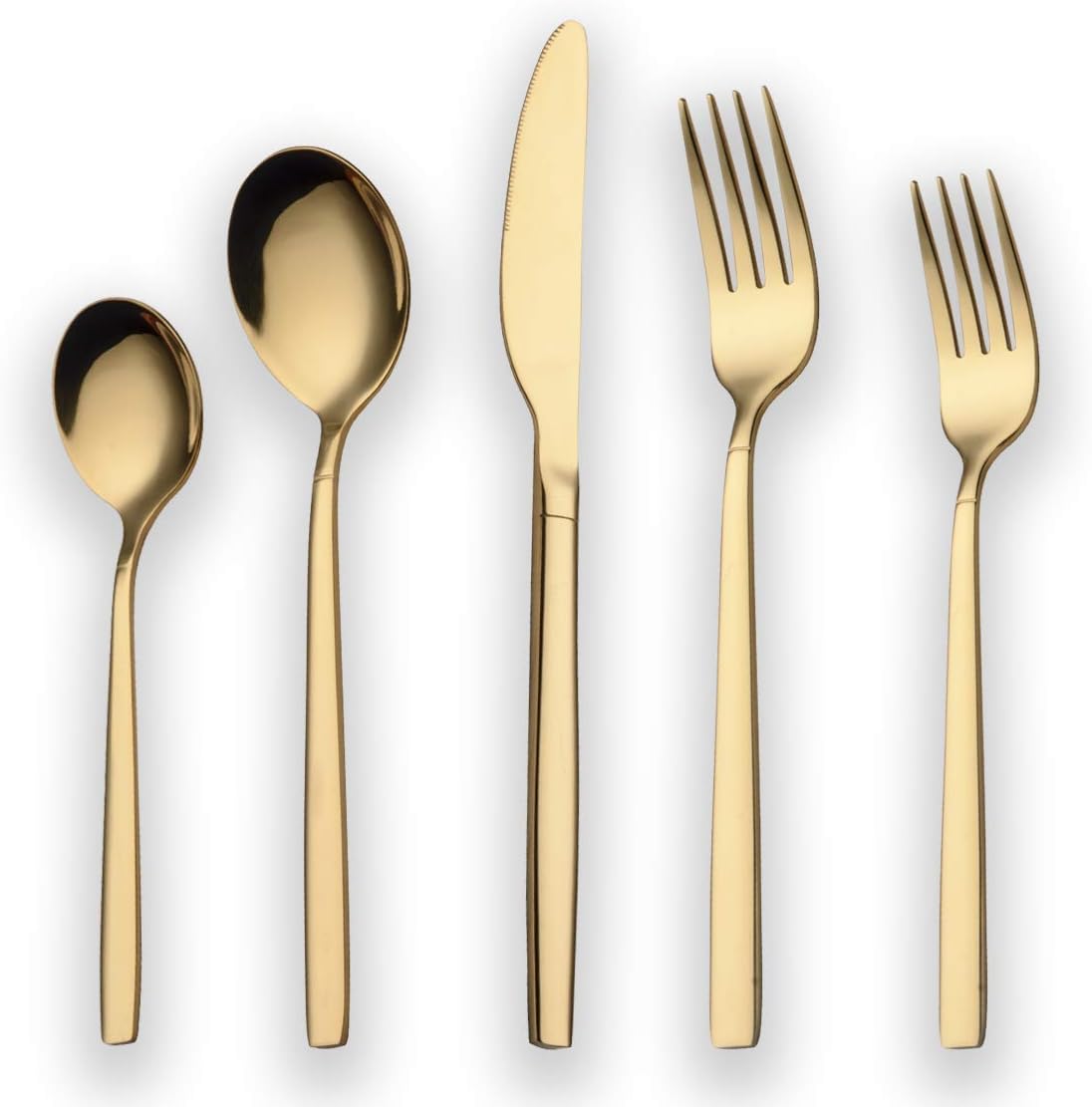 Gold Flatware Set — original Berglander Amazon.ca product photo